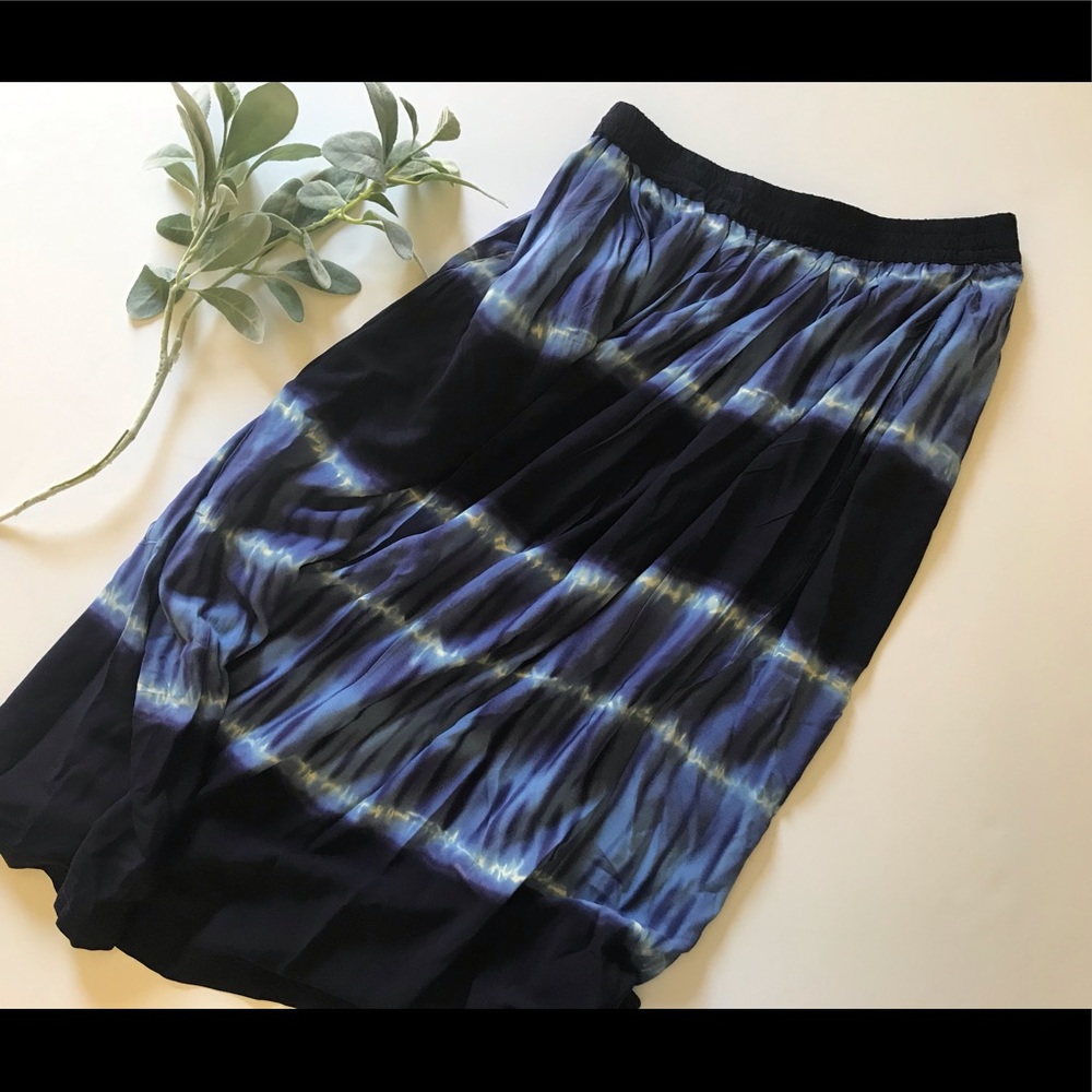 BeachLunchLounge! Jeremie TIe Dye Midi Skirt NWT! - Picture 8 of 15